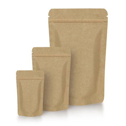 Standbodenbeutel Kraftpapier