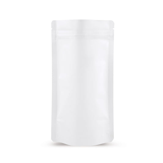 Stand-up pouch, matte white