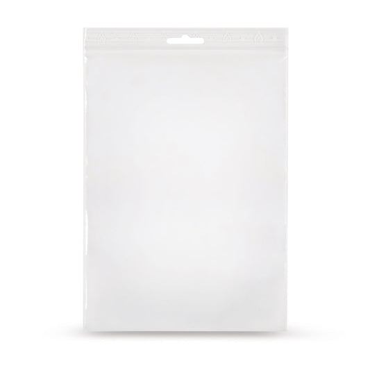 LDPE pressure seal bag, Euro hole, 50 base