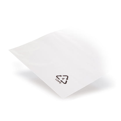 LDPE flat bag 25 detail 2