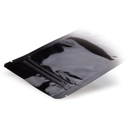 Stand-up pouch, black, detail 2
