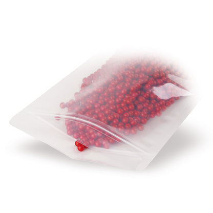 Stand-up pouch, transparent