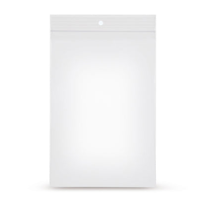 Sachet à fermeture à pression en polypropylène avec trou rond 50 base