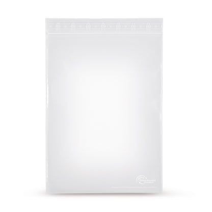 Sachet à fermeture à pression en PEHD sans bande d'étiquetage, 90 m, 50 pièces, base recyclée