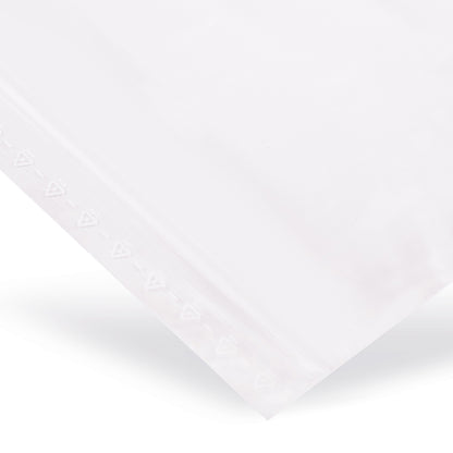 Sachet à fermeture à pression en PEHD sans bande d'étiquetage, 90 m, 50 % recyclé, détail 1