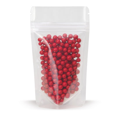 Sachet à fond plat transparent