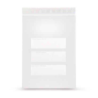 Sacchetti con chiusura a pressione in LDPE con tasca a marsupio Sacchetti dentali 50 mµ